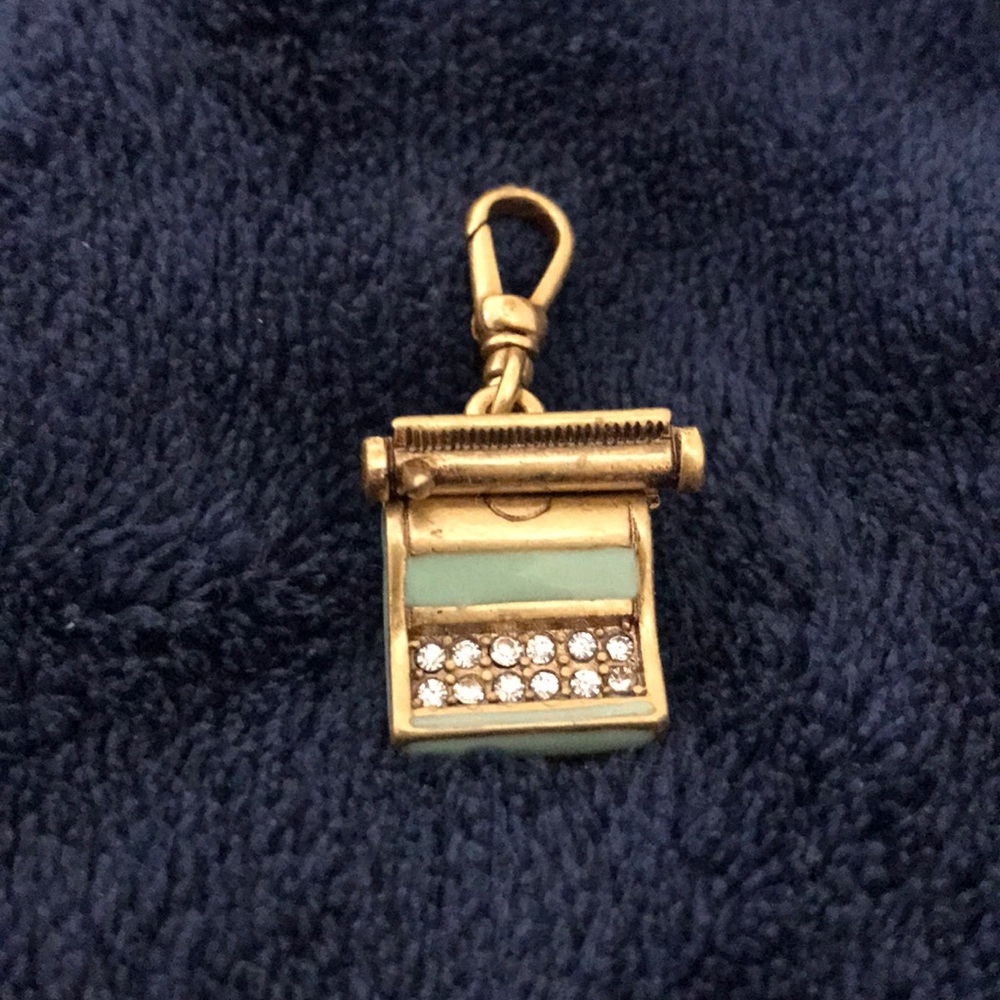 Typewriter charm
